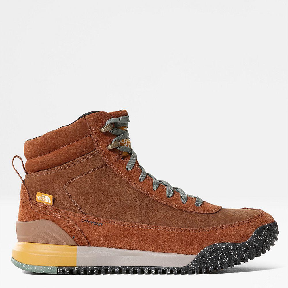 The North Face Back-To-Berkeley Iii Ανδρικα Χειμωνιάτικες Μπότες - Μαυρα Καφε (UYPM75013)